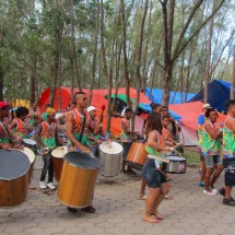 Carnival on the campsite of Garopaba